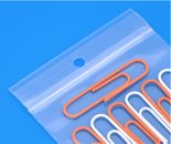 ultra clear lock top zip bags beads