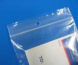 ultra clear lock top zip bags beads